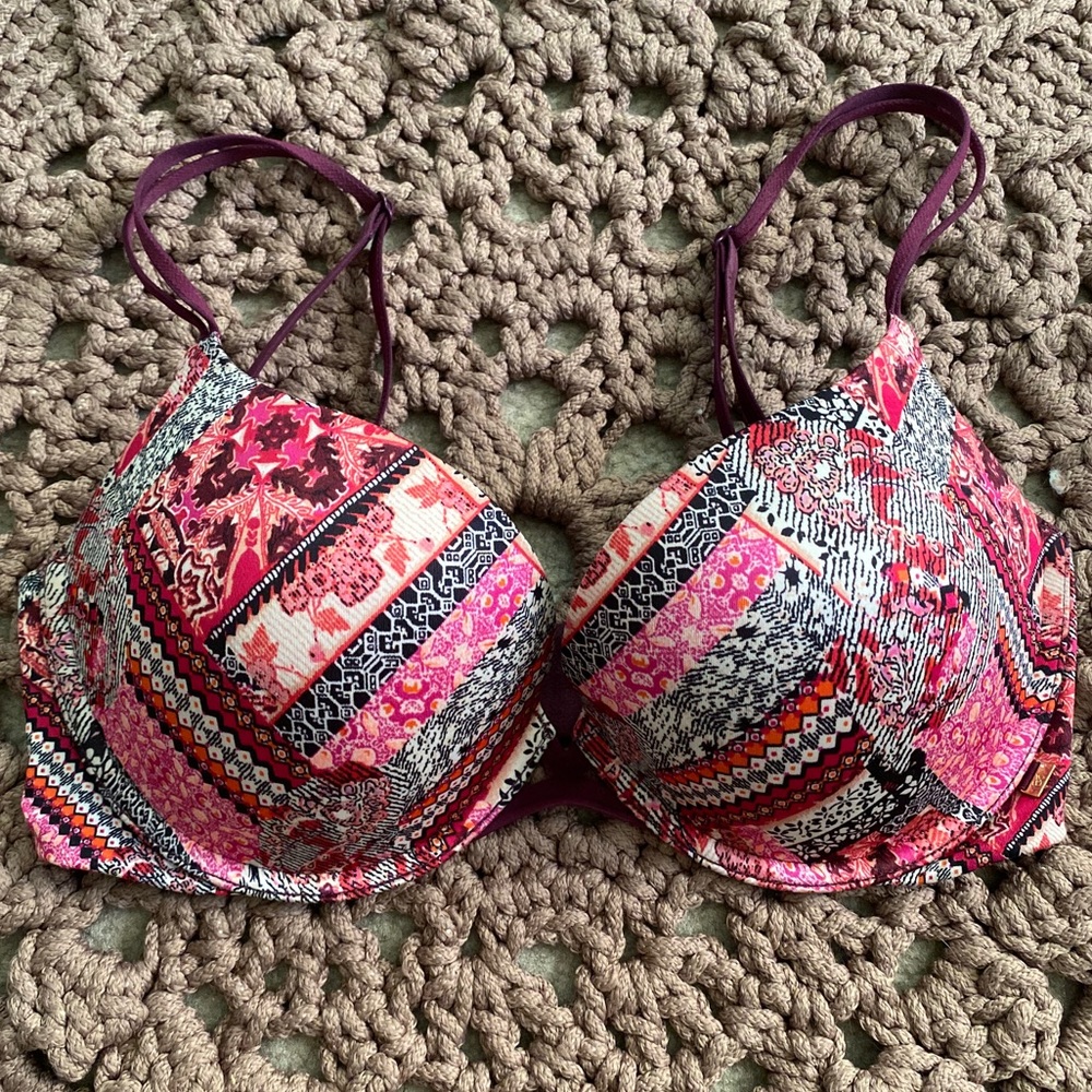 Victoria’s Secret Very Sexy Push Up Bra Boho Print